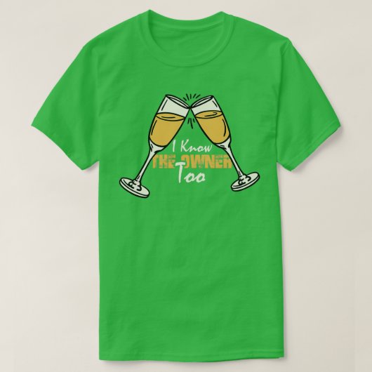 Bartender Party Cocktail Shaker Pun 7 T-shirt (Design voorkant)