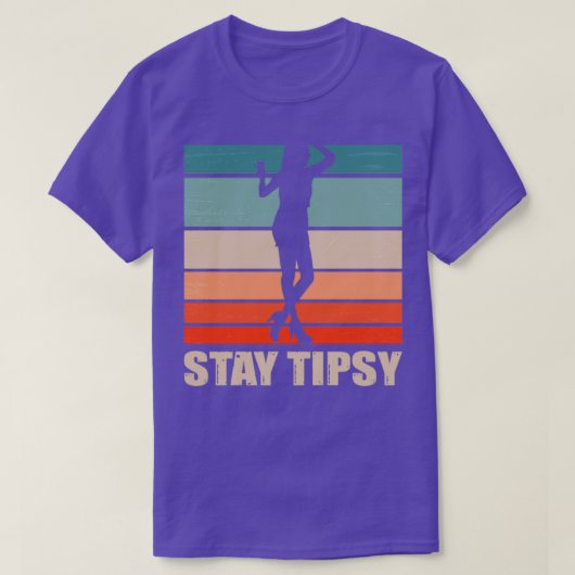 Bartender Party Cocktail Tipsy Pun 4 T-shirt (Design voorkant)