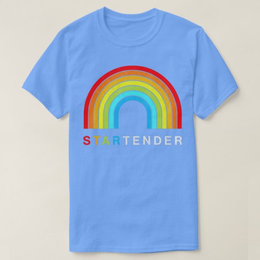 Bartender Pride Startender LGBT T-shirt (Design voorkant)