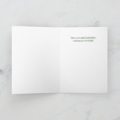 Bartender Raise a Glass and Toast with Joy Feestdagen Kaart (Binnen)