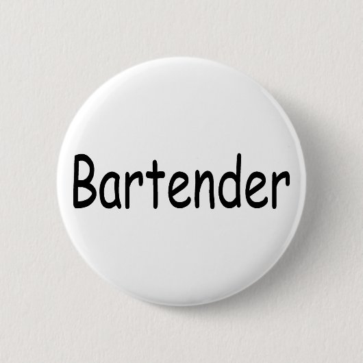 Bartender Ronde Button 5,7 Cm (Voorkant)