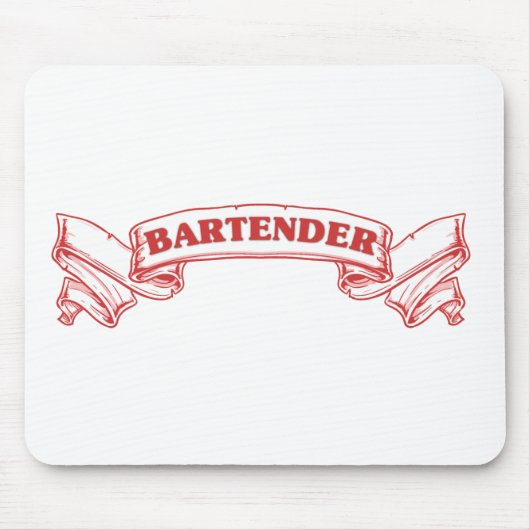 Bartender Scroll Muismat (Voorkant)
