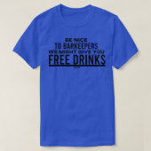 Bartender Shaker Cocktail Party Disco 5 T-shirt (Design voorkant)