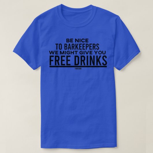 Bartender Shaker Cocktail Party Disco 5 T-shirt (Design voorkant)