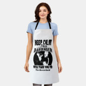 Bartender Shirt - Houd deze Bartender T shirt Schort (Gedragen)