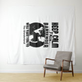 Bartender Shirt - Houd deze Bartender T shirt Wandkleed (In Situ (horizontaal))