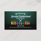 Bartender Slogans Visitekaartjes (Voorkant)