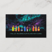 Bartender Slogans Visitekaartjes (Achterkant)