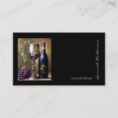 Bartender Sommelier Visitekaartjes (Voorkant)