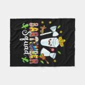 Bartender Squad Laat Feest Cinco De Mayo Mexicaans Fleece Deken (Voorkant (Horizontaal))