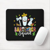 Bartender Squad Laat Feest Cinco De Mayo Mexicaans Muismat (Met muis)