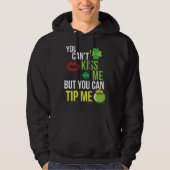 Bartender St Patricks Day Waitress Waiter Server Hoodie (Voorkant)