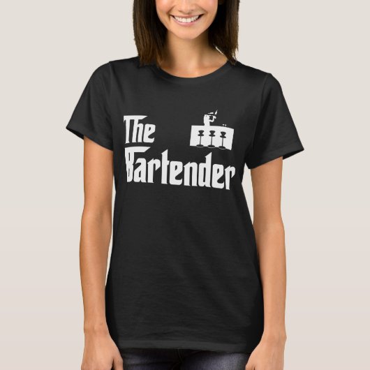 Bartender T-shirt (Voorkant)