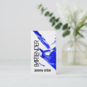 Bartender Visitekaartje (Staand voorkant)