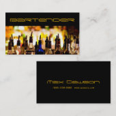 Bartender Visitekaartje (Voorkant / Achterkant)