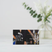 Bartender Visitekaartje (Staand voorkant)