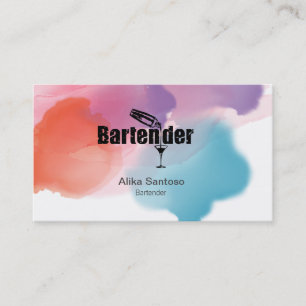 Bartender Visitekaartje