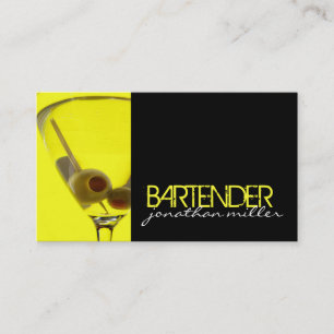 Bartender Visitekaartje