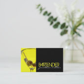 Bartender Visitekaartje (Staand voorkant)