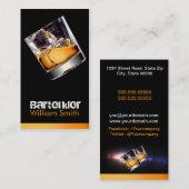 Bartender Visitekaartje (Voorkant / Achterkant)