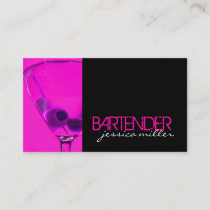 Bartender Visitekaartje