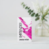 Bartender Visitekaartje (Staand voorkant)