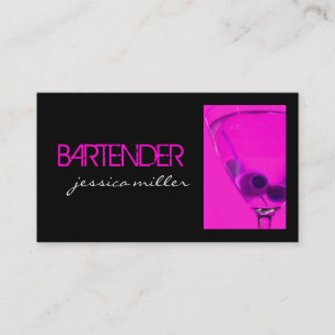 Bartender Visitekaartje
