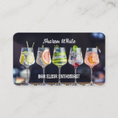 Bartender Visitekaartje (Voorkant)