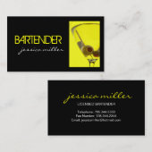 Bartender Visitekaartje (Voorkant / Achterkant)