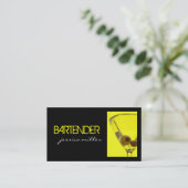Bartender Visitekaartje (Staand voorkant)