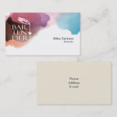 Bartender Visitekaartje (Voorkant / Achterkant)