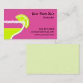Bartender Visitekaartje (Voorkant / Achterkant)