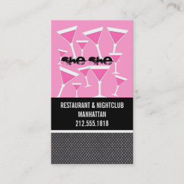 Bartender Visitekaartjes