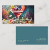 Bartender Visitekaartjes (Voorkant / Achterkant)