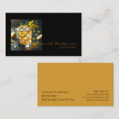Bartender Visitekaartjes (Voorkant / Achterkant)