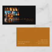 Bartender Visitekaartjes (Voorkant / Achterkant)