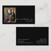 Bartender Visitekaartjes (Voorkant / Achterkant)