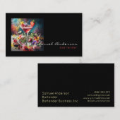 Bartender Visitekaartjes (Voorkant / Achterkant)