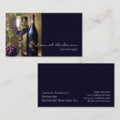 Bartender Visitekaartjes (Voorkant / Achterkant)