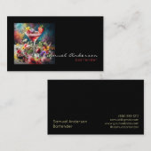 Bartender Visitekaartjes (Voorkant / Achterkant)