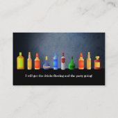 Bartender Visitekaartjes (Achterkant)