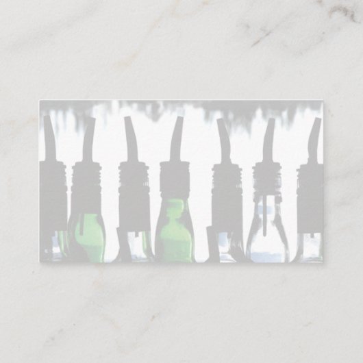 Bartender Visitekaartjes (Achterkant)