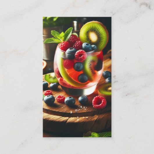 Bartender Visitekaartjes (Voorkant)