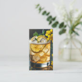 Bartender Visitekaartjes (Staand voorkant)