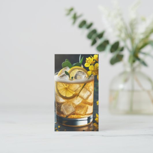 Bartender Visitekaartjes (Staand voorkant)