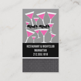 Bartender Visitekaartjes