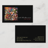 Bartender Visitekaartjes (Voorkant / Achterkant)