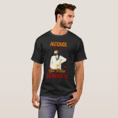 Bartender Wine Not Get You Drunk Sarcastic Joke T-shirt (Voorkant volledig)