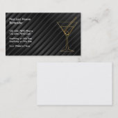 Bartender Zakelijke Kaarten Visitekaartje (Voorkant / Achterkant)