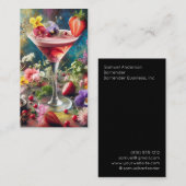 Bartender Zakelijke Kaarten Visitekaartje (Voorkant / Achterkant)